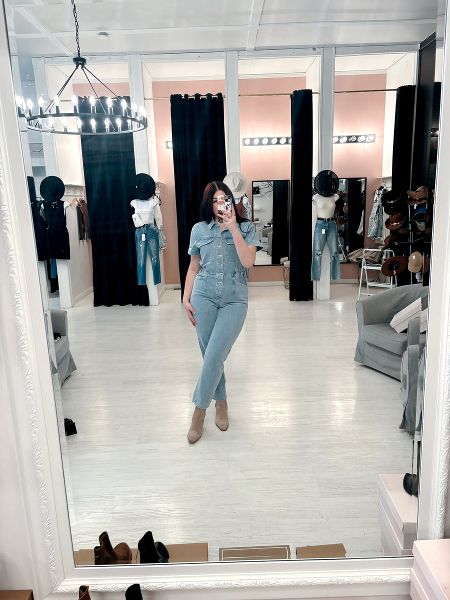 DEVORA DENIM JUMPSUIT