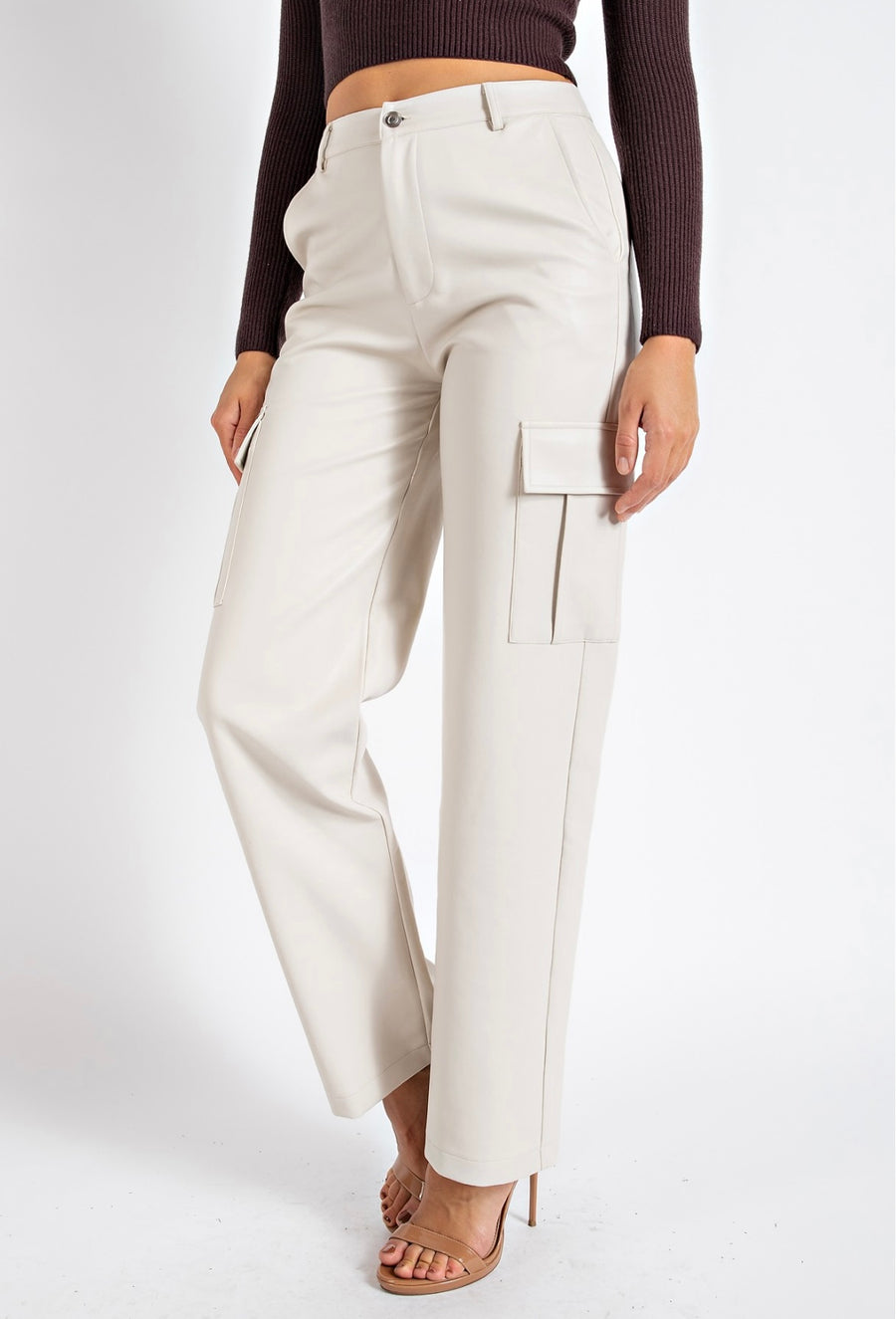 CATALINA PLEATHER CARGO PANT