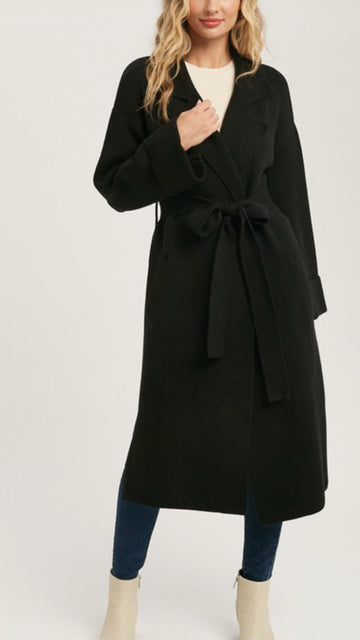 RABBIE KNITTED TRENCH