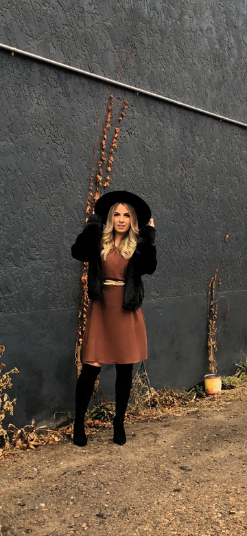 RUTH WAIST CUT OUT DRESS
