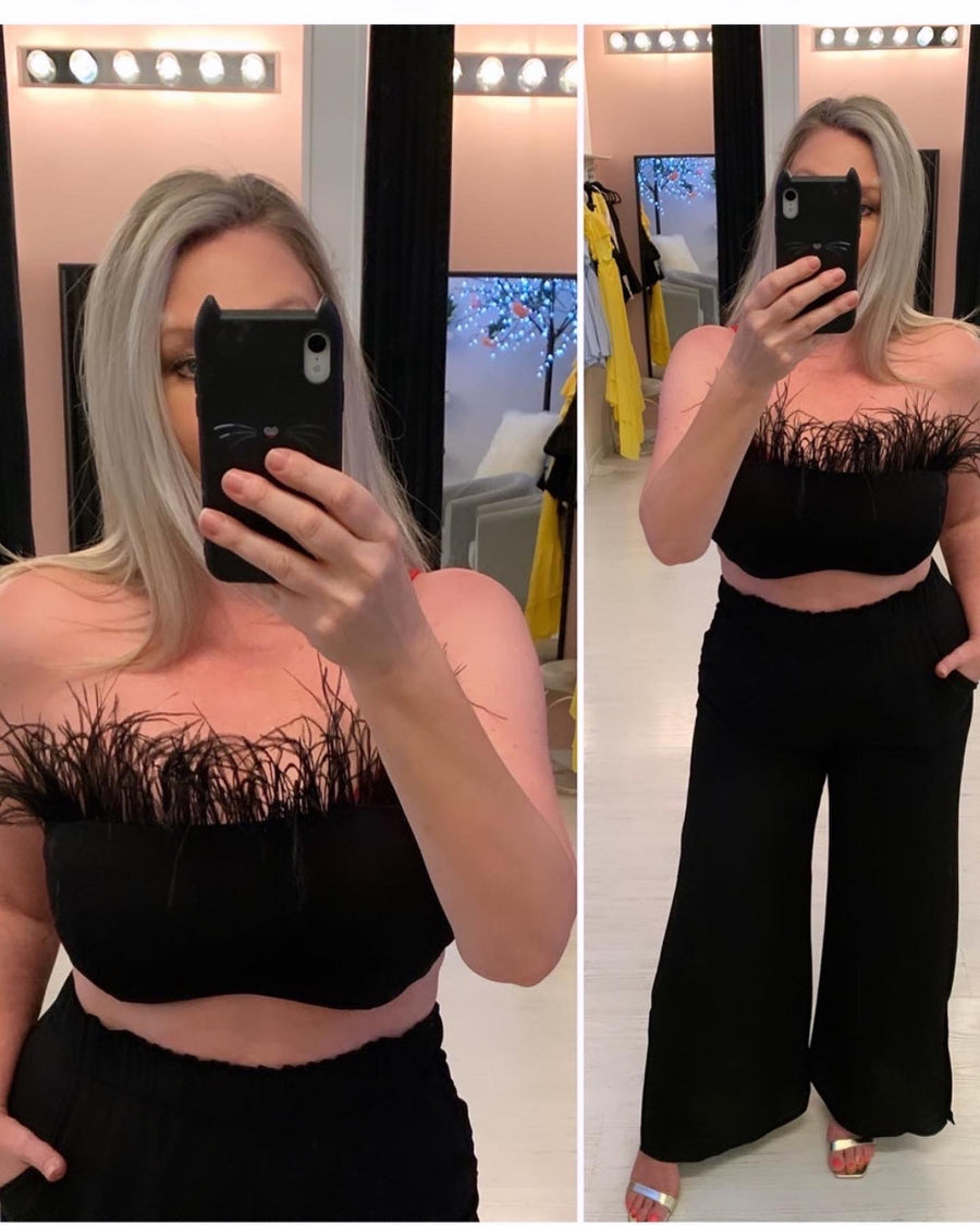 WESTLYN OSTRICH FEATHER CROP