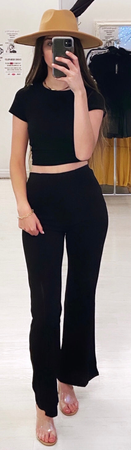 PETRA FLARED TROUSER PANT