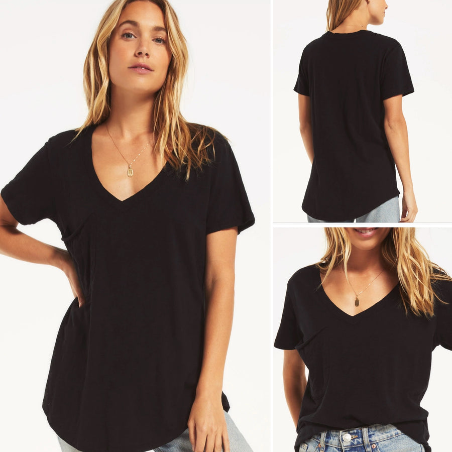 Z SUPPLY THE COTTON SLUB POCKET TEE
