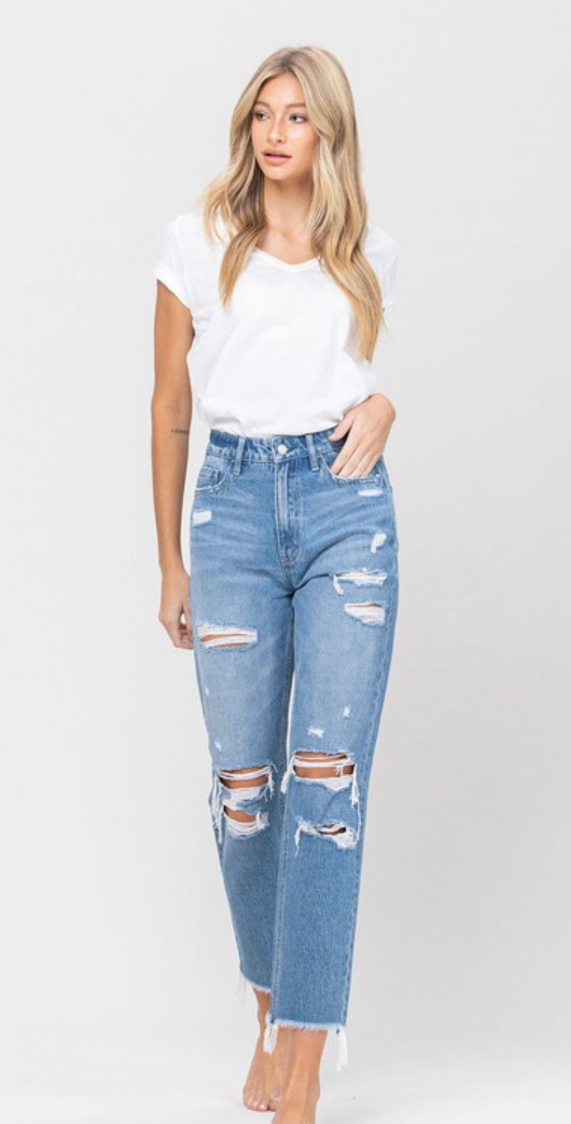 VERVET EMMA MOM JEANS