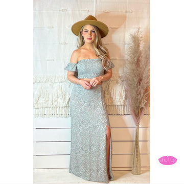 VIVIAN OFF SHOULDER MAXI SKIRT SET