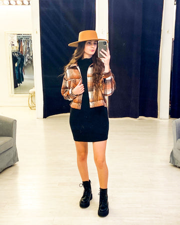 RADFORD SLOUCH NECK TUNIC SWEATER