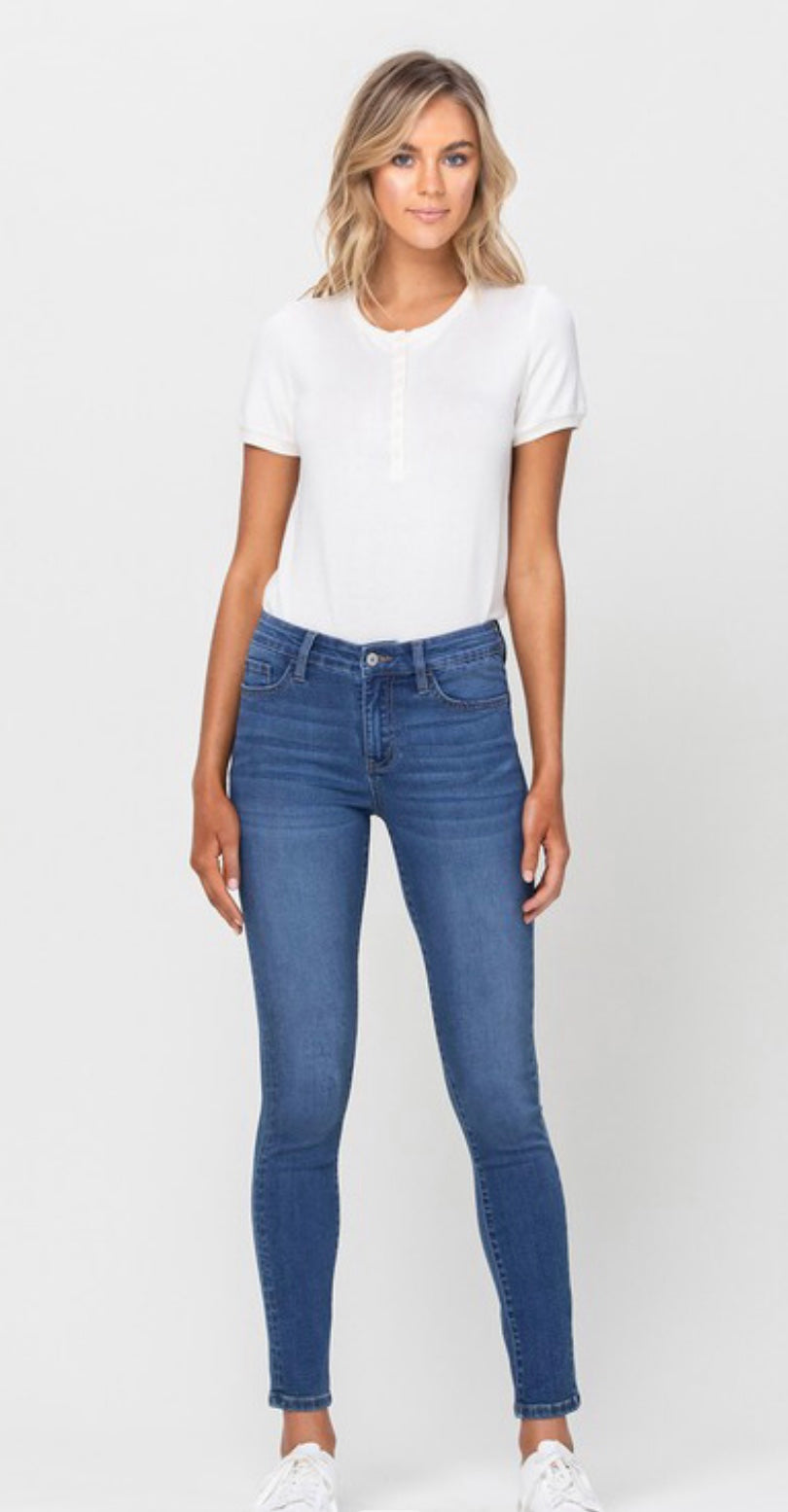 VERVET AMBER MIDRISE ANKLE SKINNY