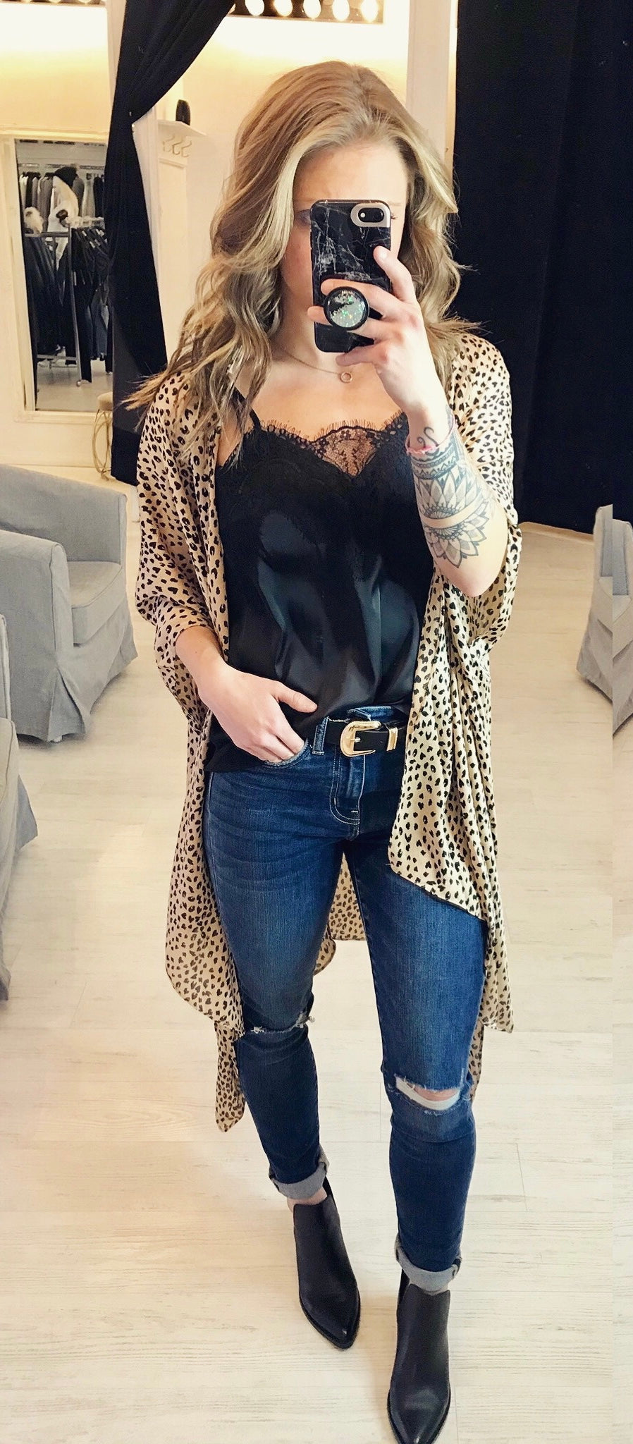 MADILYN CHEETAH KIMONO