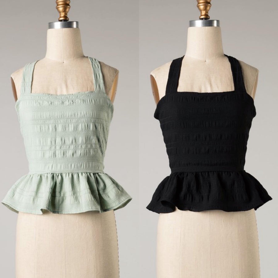 WILLOW OPEN BACK TIE TOP