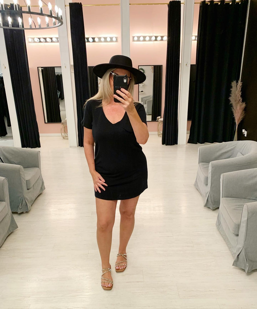Z SUPPLY POCKET TEE DRESS
