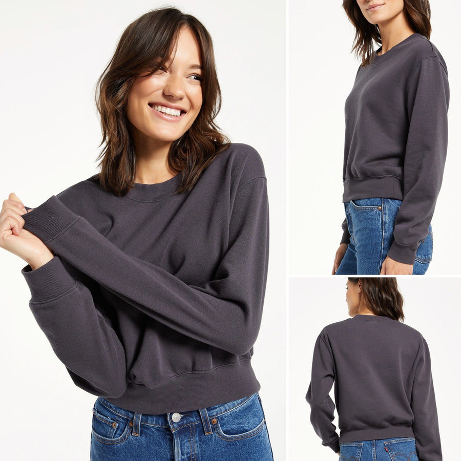 Z SUPPLY THE CLASSIC CREW SWEATSHIRT
