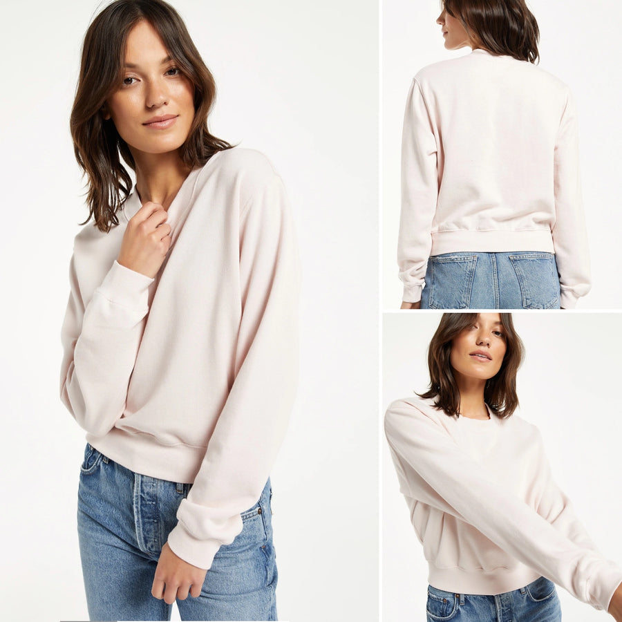 Z SUPPLY THE CLASSIC CREW SWEATSHIRT