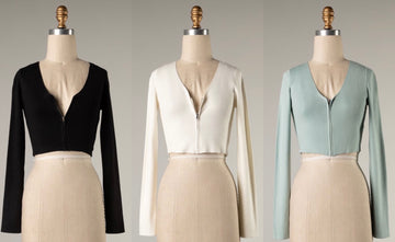 WESLYNN LONG SLEEVE ZIPPER TOP