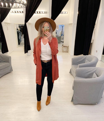OLIVIA DRAPE JACKET