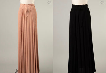 VALE MAXI SKIRT WITH SLITS