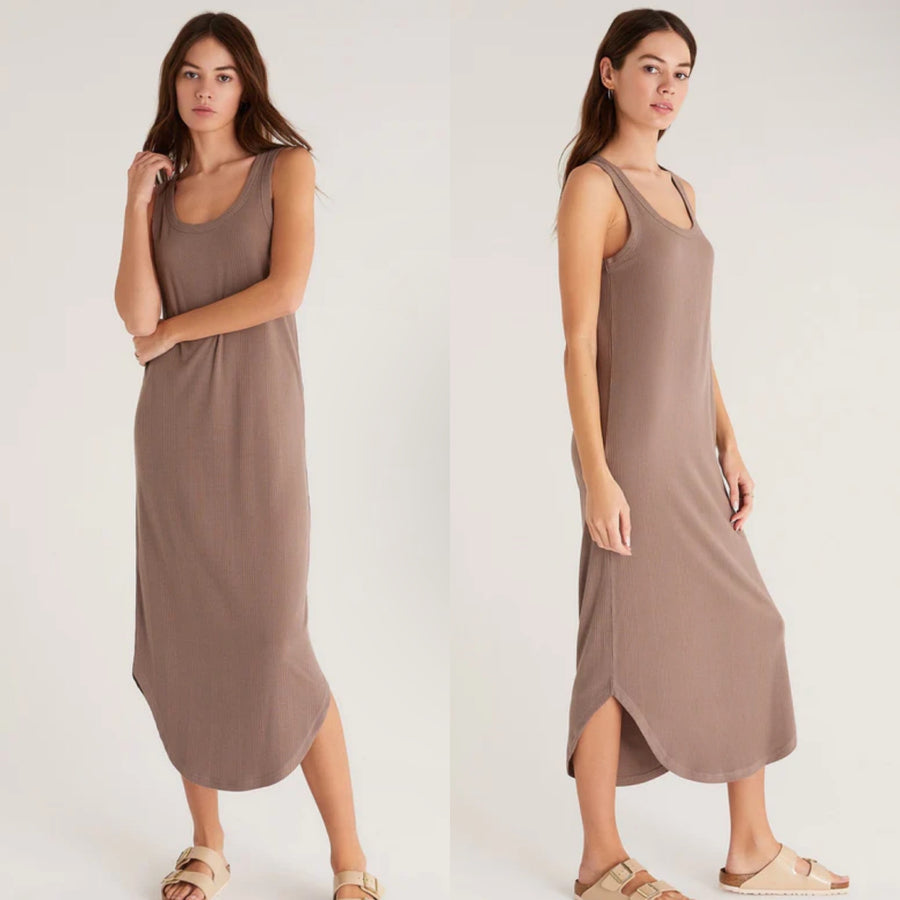 Z SUPPLY JASLYN RIB DRESS