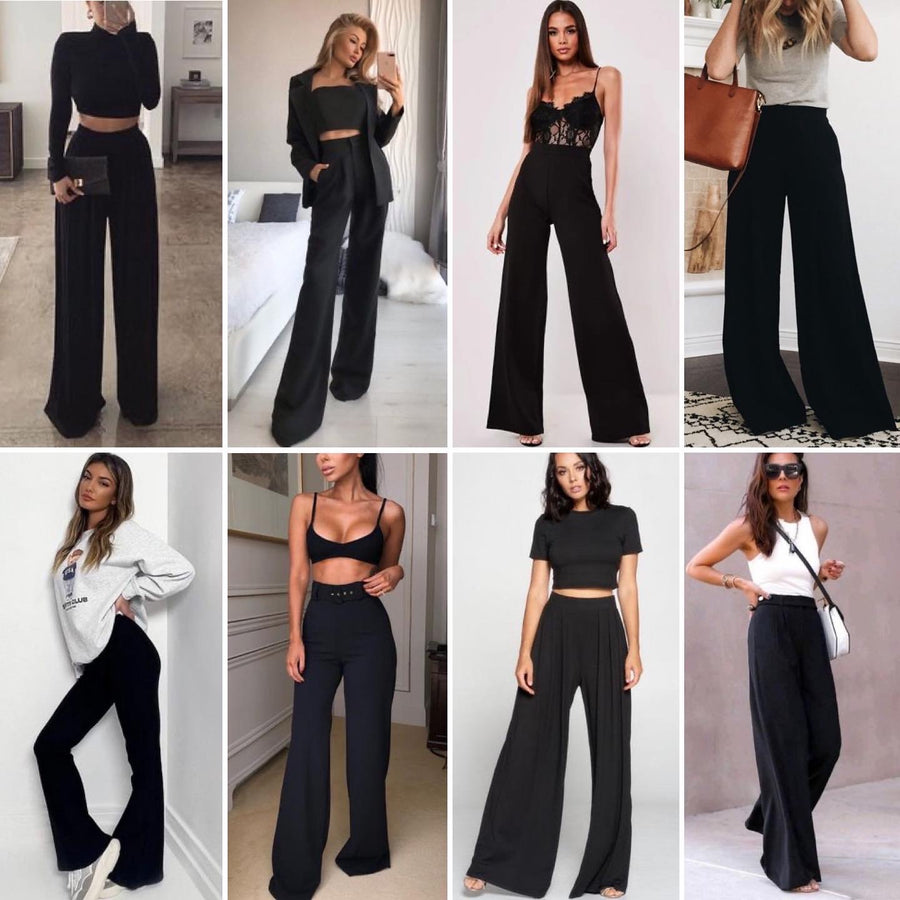 WINSLET RIB WIDE LEG PANT