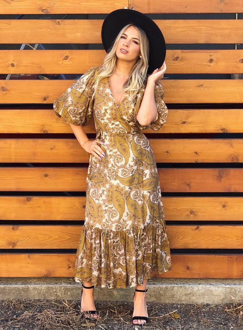 MP SISTAN WRAP DRESS