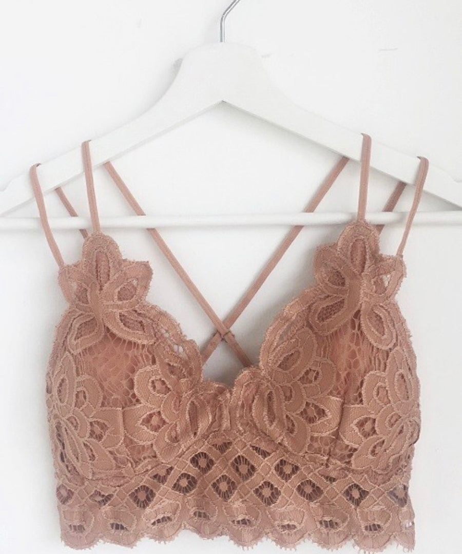 HYDE CROCHET LACE BRALETTE