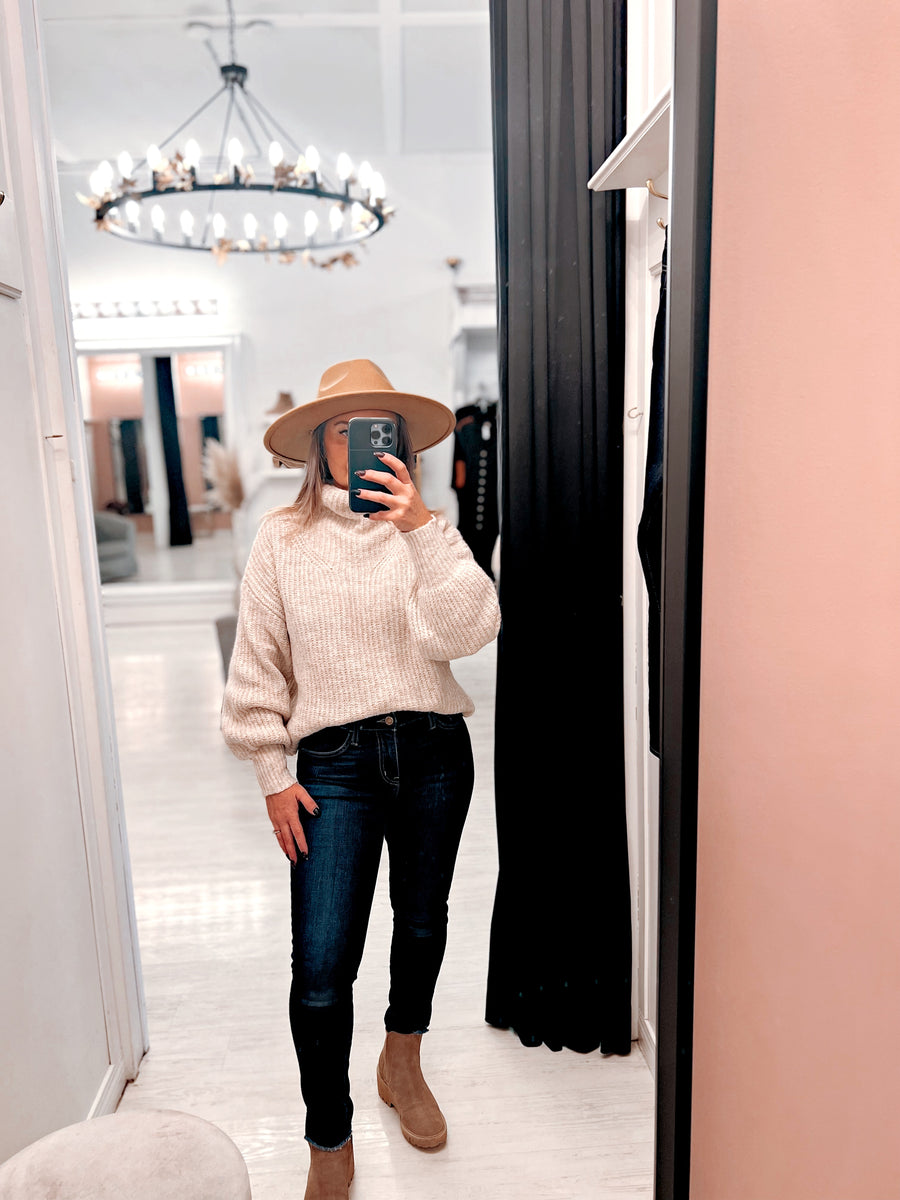 ASPEN MOCK NECK SWEATER