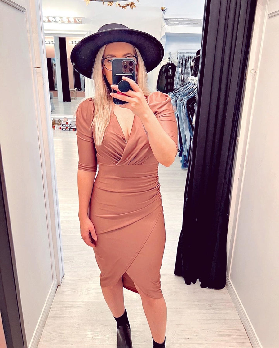 AADA WRAP DRESS